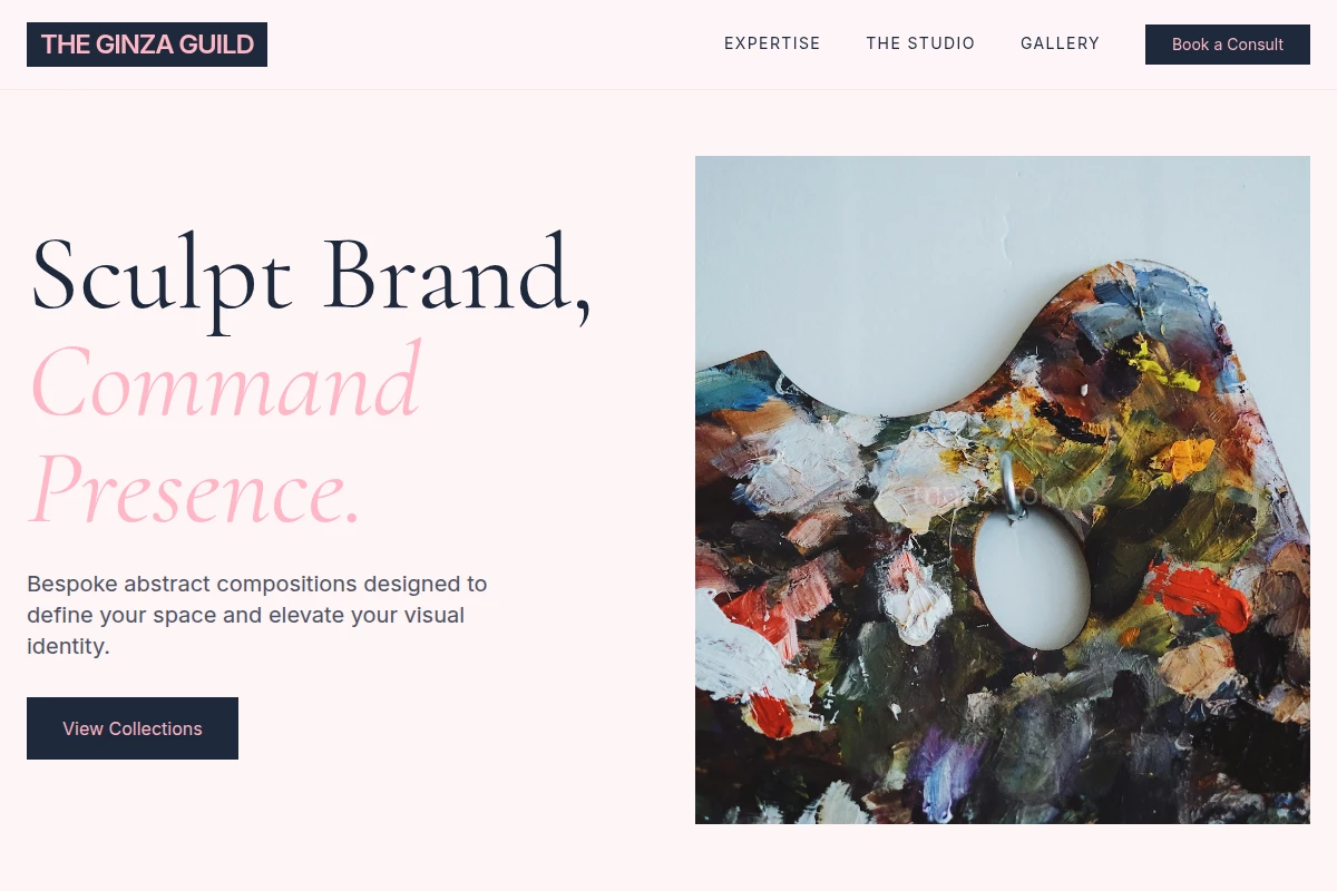 Abstract Art Studio