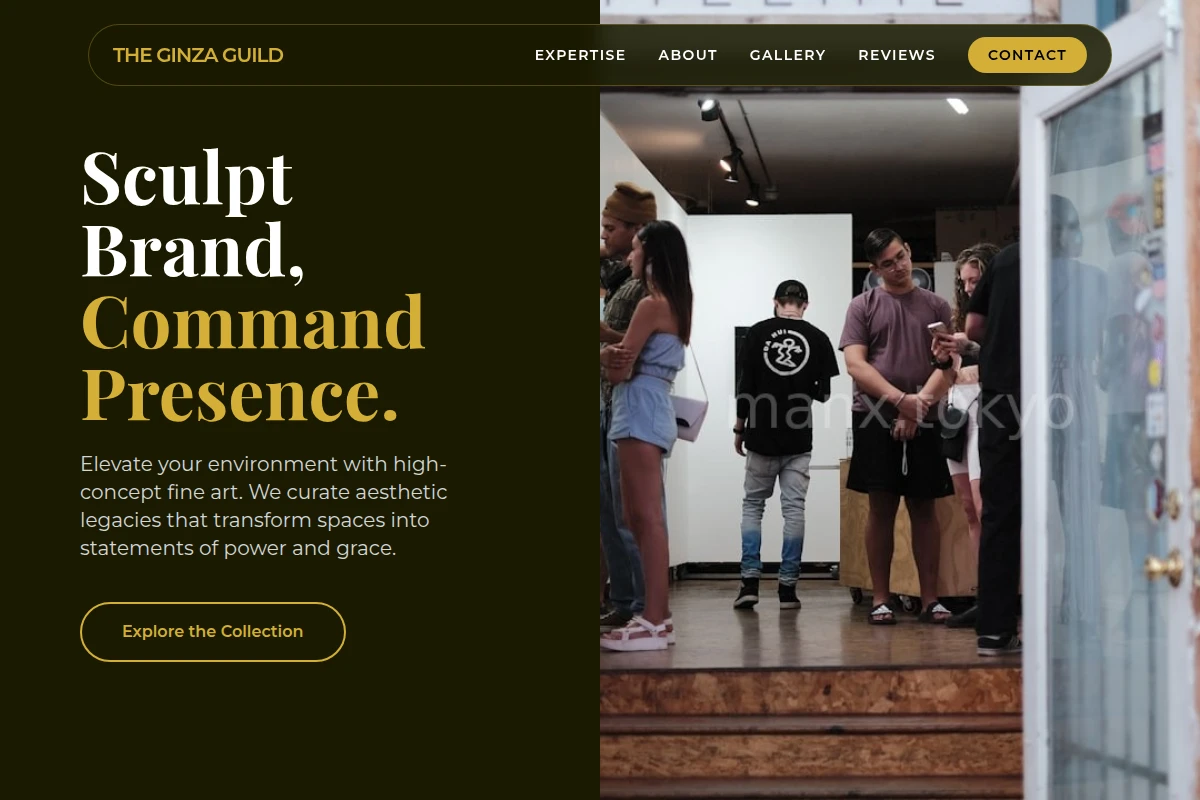 Curated Art Studio
