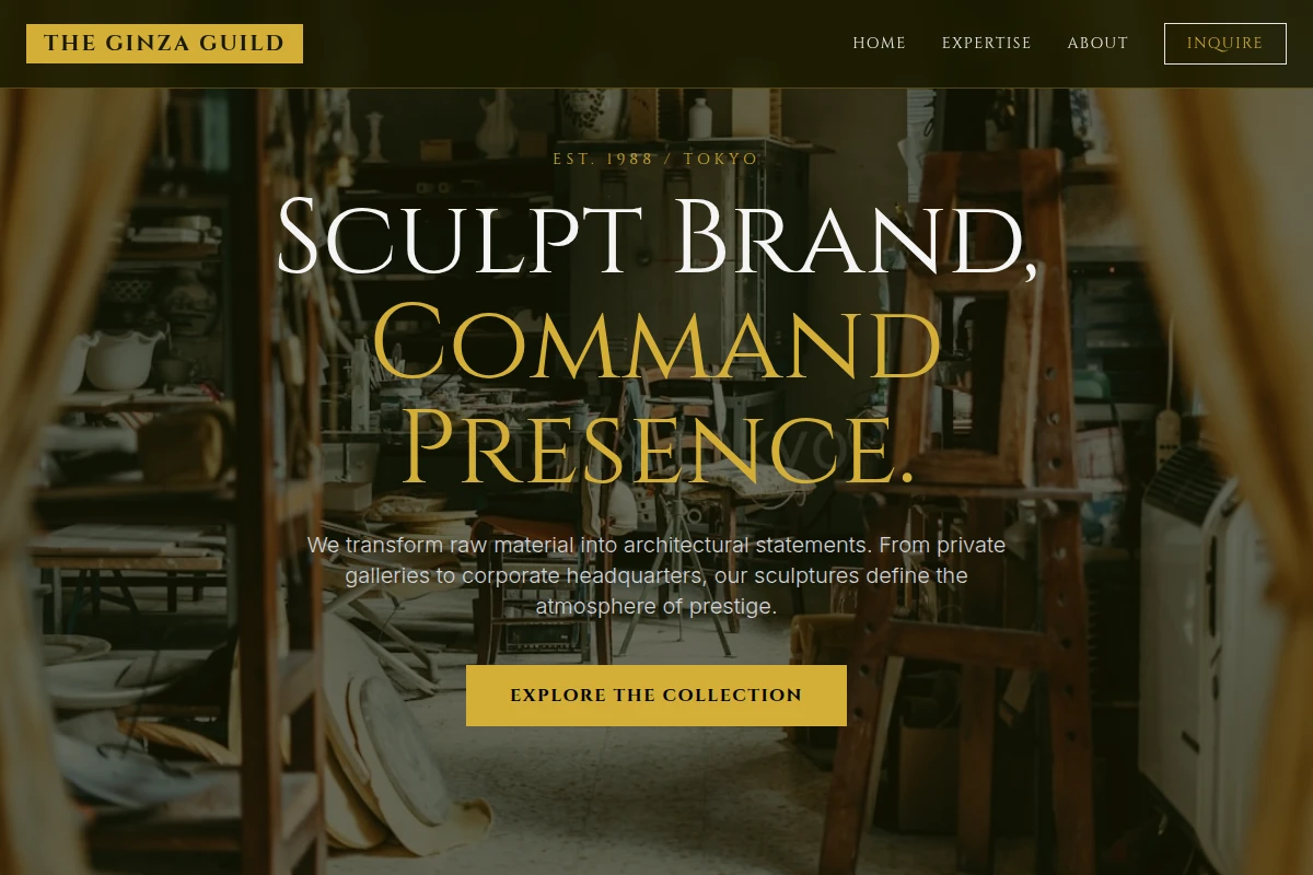 Sculptural Art Studio