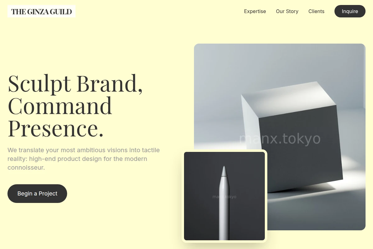 Craftsmanship Product Design